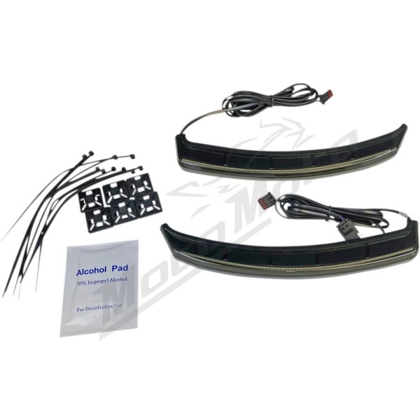 CUSTOM DYNAMICS LED Saddle Bag Lights Indian CHALLENGER / CHIEFTAIN / PURSUIT 1768-1890cc 19-24