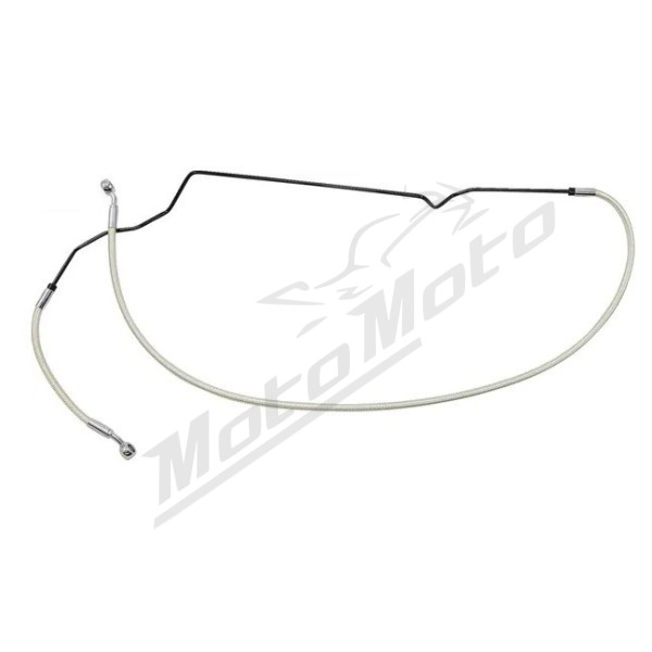 MAGNUM SHIELDING Upper Front Brake Line Chrome Indian Scout 999/1133 18-24 88.9cm 