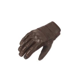 PANDO MOTO ONYX 02 Odinės pirštinės rudos