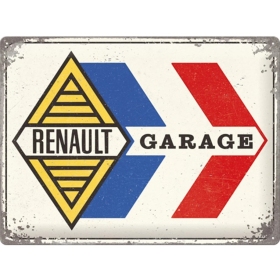 TIN SIGN 30x40 RENAULT GARAGE