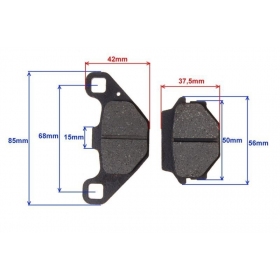 Brake pads MAXTUNED MCB523 STANDARD