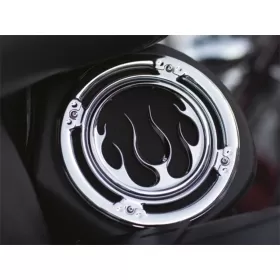 KURYAKYN Flame Front Speaker Accents Harley Davidson FLHR / FLHT / FLHTCI / FLHTI / FLHTK / FLHX 1340/1800 96-13