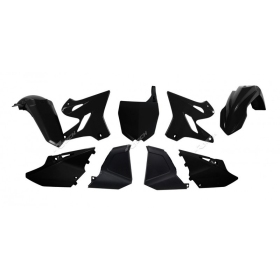 RACETECH Plastikų komplektas Yamaha YZ 125/250cc 02-21 Juoda