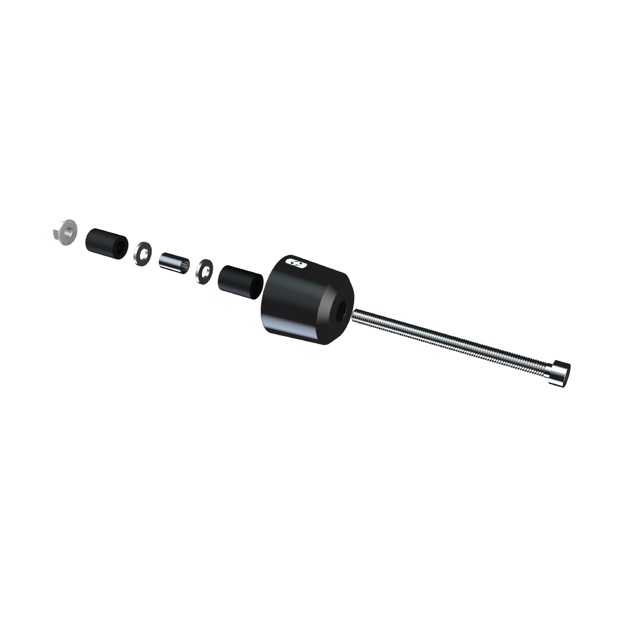 Oxford Bar Weights CS255 Carbon steel 255g MATT
