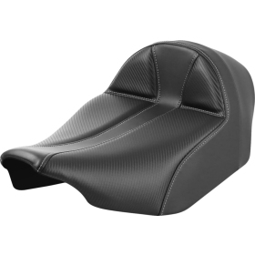 SADDLEMEN Dominator Carbon Fiber Seat Extended Harley Davidson FLHX / FLHXU / FLTRX / FLTRXSE 1923-2147 23-25