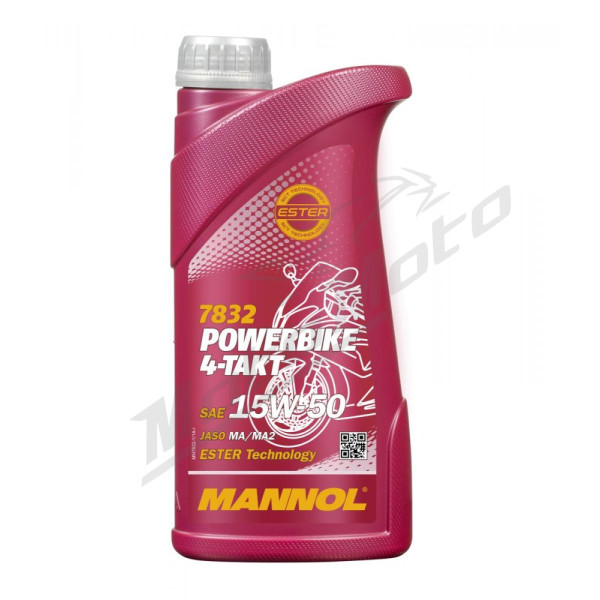 Mannol motor oil 4t motorcycle 15w50 1l