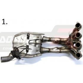 Exhaust pipe Dominator Decat BMW S1000R 2014-2016