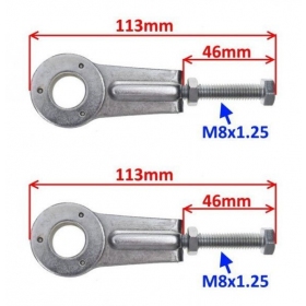 Chain adjuster tensioners YAMAHA YBR 125cc 2005-2016 2pcs