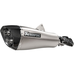 AKRAPOVIC Slip-On Line Muffler Titanium / Carbon Fiber BMW R 1250RT 19-24