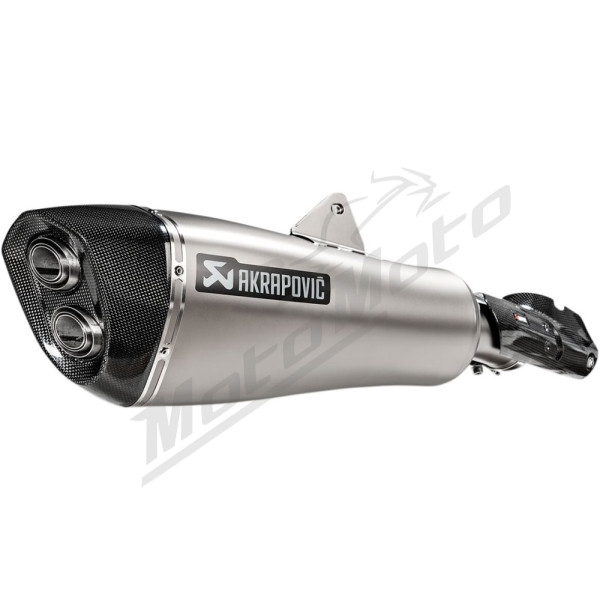 AKRAPOVIC Slip-On Line Muffler Titanium / Carbon Fiber BMW R 1250RT 19-24
