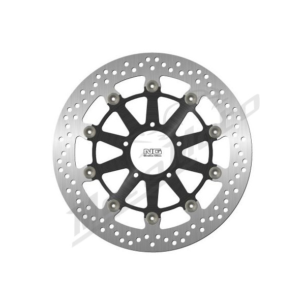 NG BRAKES Front Floating Brake Disc 320mm Ducati Diavel / Hypermotard 797-1260cc 17-25