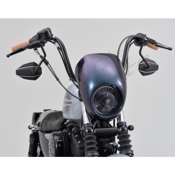 DAYTONA D-MIRROR-7 ROD Universal black mirror M10 1pc