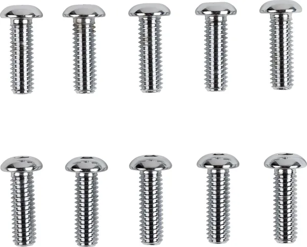 DRAG SPECIALTIES Replacement Button Head Bolts M8 10vnt.