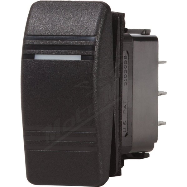 Blue Sea Water resistant Contura III Switch Black