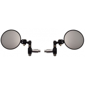 Universal bar end mirrors 2pcs