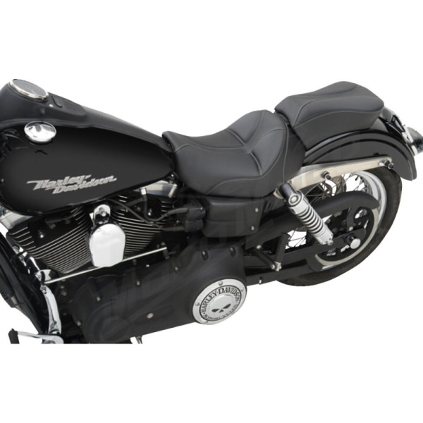SADDLEMEN Dominator Seat Harley Davidson FLD / FXDB / FXDC / FXDL / FXDWG 1450-1690 06-17