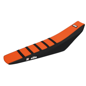 Blackbird Racing Zebra seat cover Black/Orange KTM SX / SX-F 23-24
