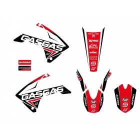 BLACKBIRD Dream Graphic 4 grafikos rinkinys GAS GAS EC 125-450cc 2010-2011