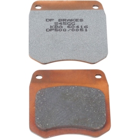 DP BRAKES Standard DP Sintered Brake Pads Triumph Bonneville / Daytona / Sport Tiger / Thunderbird / Tiger / Trident / Trophy 150-750cc 73-83
