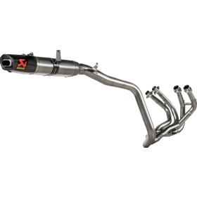 AKRAPOVIC Evolution Line Full Exhaust System Titanium / Carbon Fiber Honda CBR 600RR 13-25 