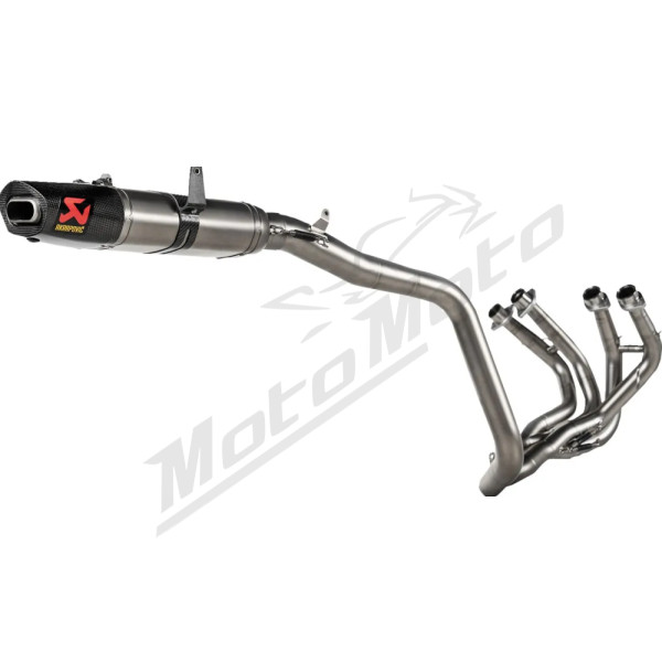 AKRAPOVIC Evolution Line Full Exhaust System Titanium / Carbon Fiber Honda CBR 600RR 13-25 