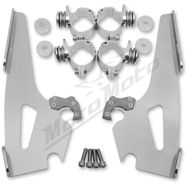 MEMPHIS SHADES METRIC priekinio stiklo montavimo kompl. Honda / Kawasaki / Yamaha 500-1500 87-09