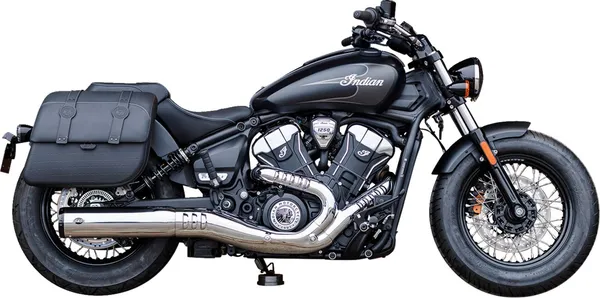 S&S CYCLE Grand National Slip-On Mufflers Indian Scout / Sport Scout 999-1250cc 24-25