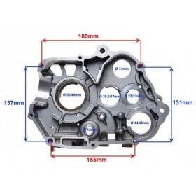 Right side engine crankcase CHINESE ATV / CROSS XY140 4T