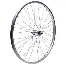 BICYCLE FRONT SILVER RIM 26" 31/25mm 1PCS