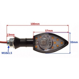 Universal turn signals LED 2pcs