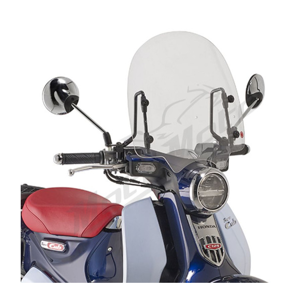 KAPPA Windshield clear 38.5x40cm Honda Super Cub C 125 18-25