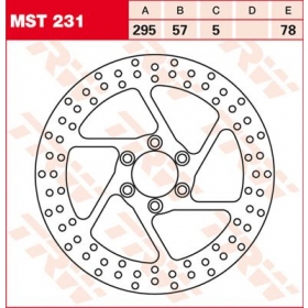 FRONT BRAKE DISC MST231 SUZUKI VS 600-1400cc 1987-1999 1PC