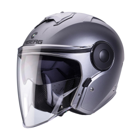 Open Jet Helmet Caberg Soho Matte Gray