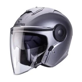 Open Jet Helmet Caberg Soho Matte Gray