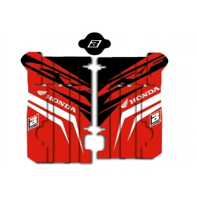 BLACKBIRD Dream Graphic 4 radiatoriaus grotelių lipdukų rinkinys Honda CRF 450 2013-2016