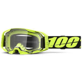 100% Armatic Goggle (Clear lens) Yellow