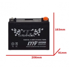 Battery Y50N18L-A SMF 12V / 20Ah