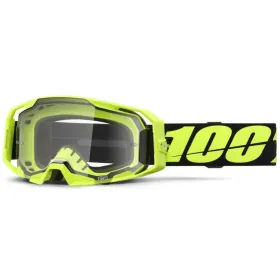 100% Armatic Goggle (Clear lens) Yellow