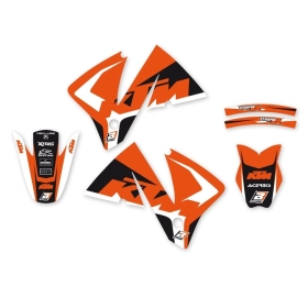 BLACKBIRD Dream Graphic 4 Graphic Kit KTM EXC 125-530cc 2001-2002