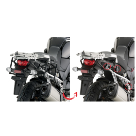 KAPPA Quick Mount Monokey Case Holder Suzuki DL 1000 V-Strom 14-19