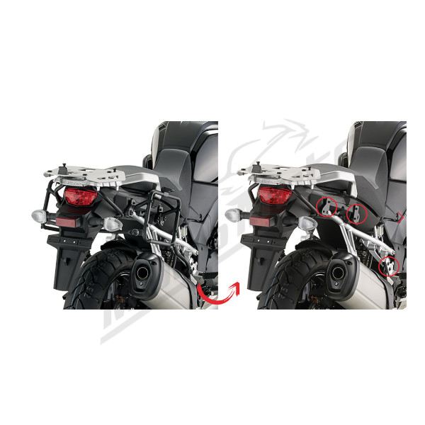 KAPPA Quick Mount Monokey Case Holder Suzuki DL 1000 V-Strom 14-19