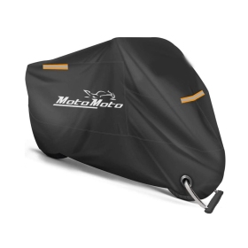Moto Moto motorcycle cover black M 208×71×115
