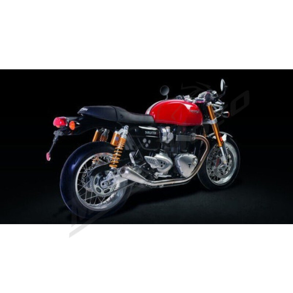 IXIL Ironhead Conical Nerūdijančio plieno duslintuvai Triumph Speed Twin / Thruxton 1200 16-23