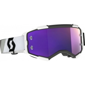 Off Road Scott Fury Chrome Black / White goggles