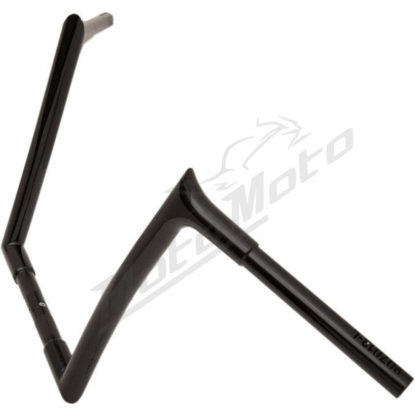 FAT BAGGERS INC. Pointed Top Handlebar Black 89x30.5cm Harley Davidson FLD / FLHR / FLHRC / FXDC / FXDL / FXST 1340-1800 85-18