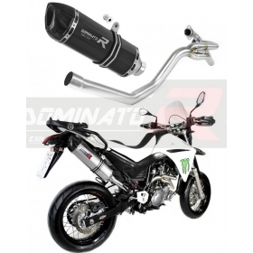 Exhaust kit Dominator HP1 BLACK & 2IN1 COLLECTOR YAMAHA XT 660 X 2004-2015