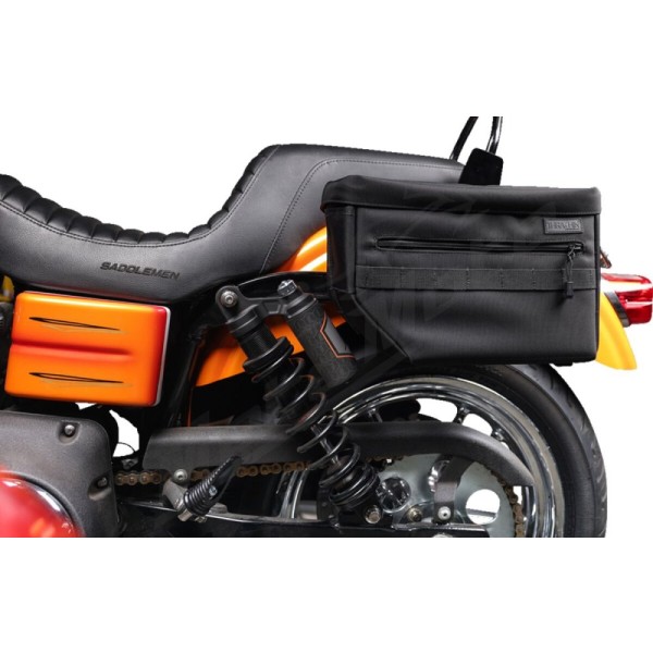 THRASHIN SUPPLY CO. Hard Mount Brackets for Essential & Escape Saddlebags Harley Davidson FLD / FLDE 1340-1923cc 99-25