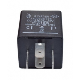 Flasher relay 12v (2x21w) 4contact pins