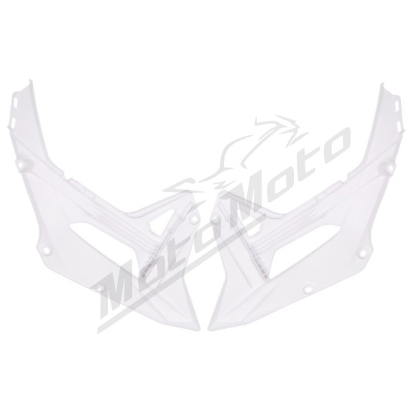Radiator covers white CEMOTO HONDA CRF 450cc 2022-2023