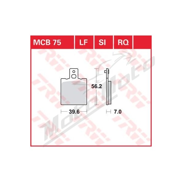 TRW All Round Sintered Metal Brake Pads Aprilia / Beta / Bimota / Cagiva / Ducati / Gilera / Husqvarna / KTM / Laverda / Moto Guzzi / Yamaha 125-1100cc 77-13
